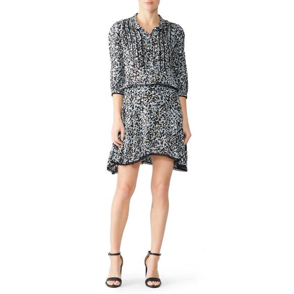 Zadig & Voltaire Leo‎ Crinkle Dress - Picture 1 of 11